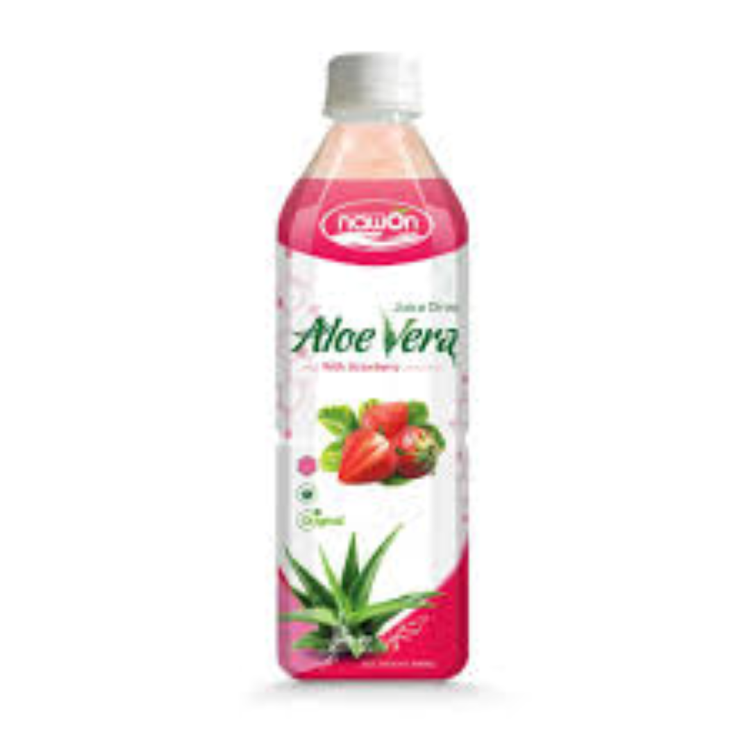 NAWON ALOE VERA DRINK STRAWBERRY 500ML